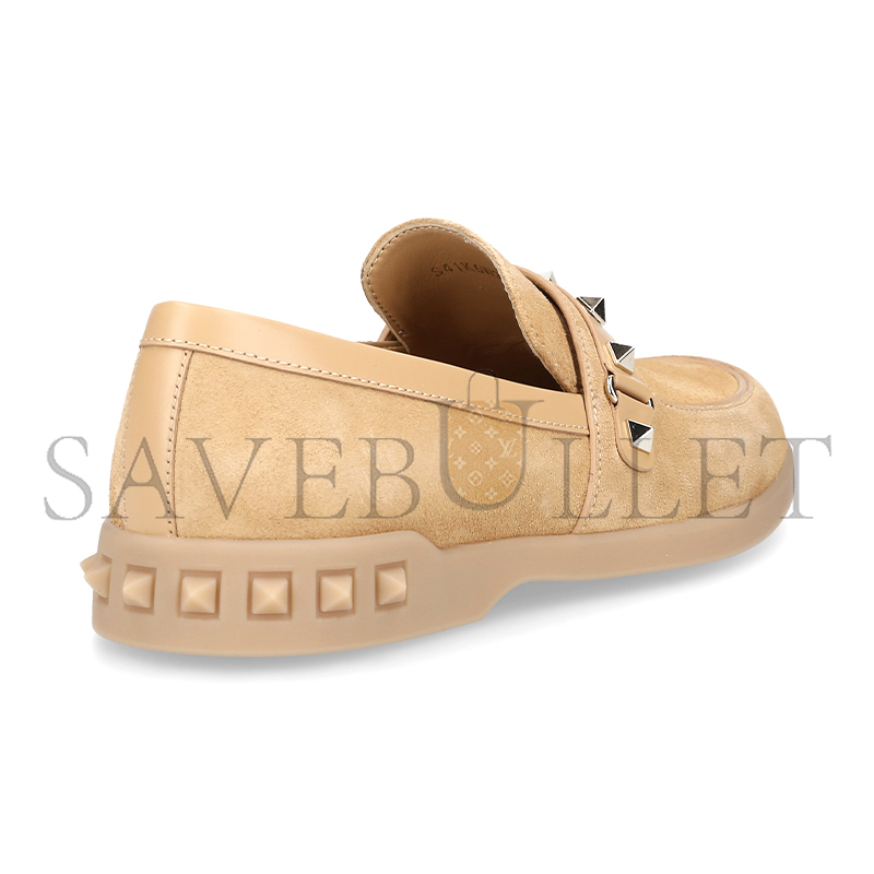 VALENTINO GARAVANI DAMEN LOAFER LEISURE FLOWS VELOURSLEDER 
